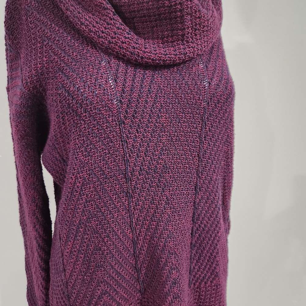 Eight Eight Eight Maroon Cowl Neck Sweater